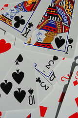 Image showing Group of Playing Cards