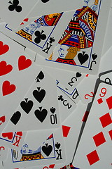 Image showing Group of Playing Cards