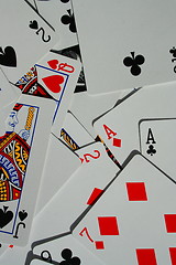 Image showing Group of Playing Cards