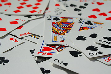 Image showing Group of Playing Cards