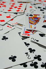 Image showing Group of Playing Cards