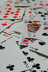 Image showing Group of Playing Cards