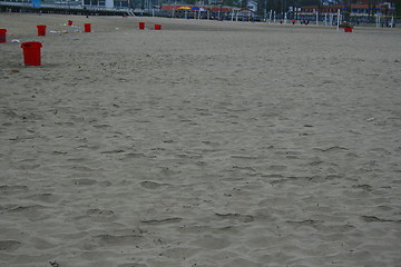 Image showing Polluted Beach