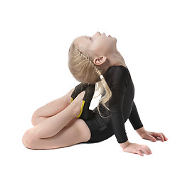 Image showing gymnast girl