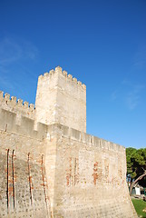 Image showing Sao Jorge Castle in Lisbon, Portugal