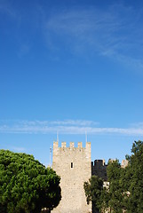 Image showing Sao Jorge Castle in Lisbon, Portugal