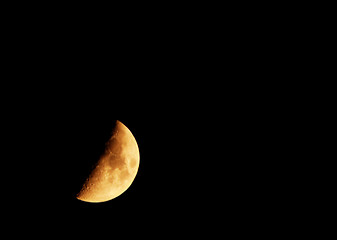 Image showing Half moon