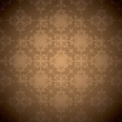 Image showing brown repeat wallpaper