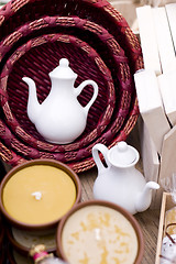 Image showing two ceramic teapot