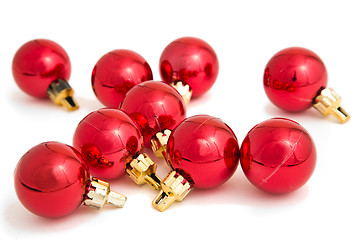 Image showing Red Baubles