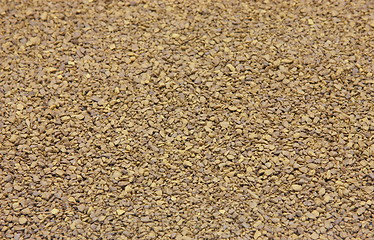 Image showing Ground coffee in close-up