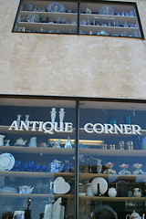 Image showing Antiques Store Sign