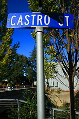 Image showing Street Sign Close Up