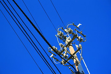 Image showing Electricity Pole