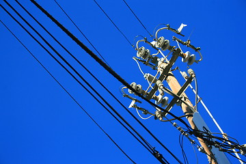 Image showing Electricity Pole