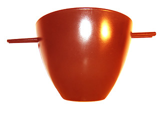 Image showing red bowl