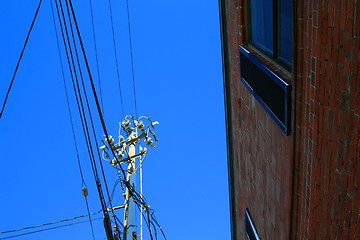 Image showing Electricity Pole