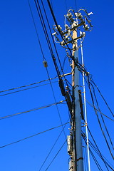 Image showing Electricity Pole