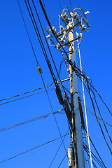 Image showing Electricity Pole