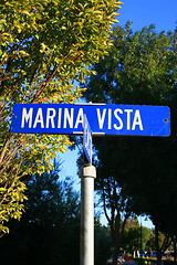 Image showing Street Sign Close Up