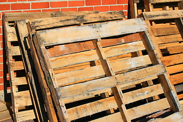 Image showing Wooden Pallets