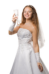 Image showing romantic bride
