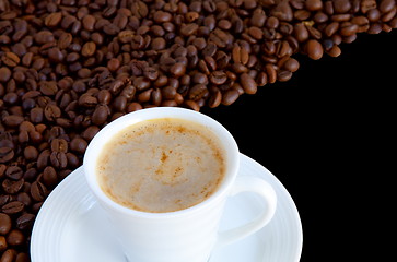 Image showing cup of coffee