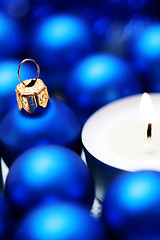 Image showing blue decoration