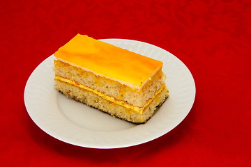 Image showing Cake in a plate