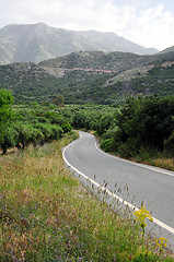 Image showing Mountain road