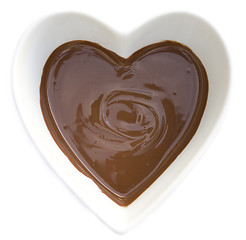 Image showing I heart chocolate