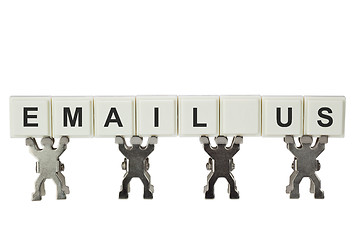 Image showing Email Us