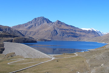 Image showing mount cenis lake