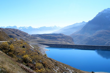 Image showing mount cenis lake