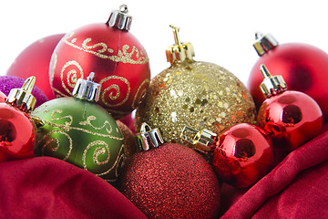 Image showing Christmas Baubles