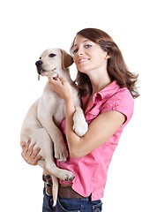 Image showing Girl and her best friend