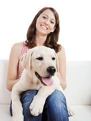 Image showing Girl with her best friend