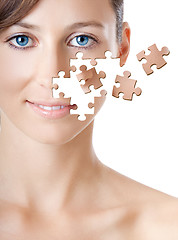 Image showing Puzzle Face