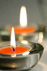 Image showing two candles