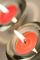 Image showing two candles