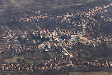 Image showing Romanian village