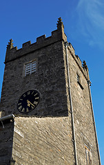 Image showing Hawkshead Church Tower