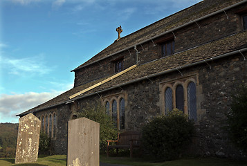 Image showing Church at Hawkshead