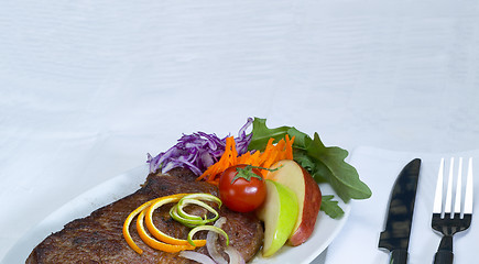 Image showing beef ribeye steak