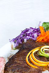 Image showing beef ribeye steak