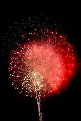 Image showing Beautiful Fireworks