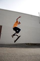 Image showing Skateboarder Kid
