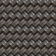 Image showing Metallic Weave