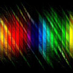 Image showing Rainbow Grungy Layout