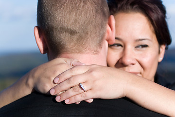 Image showing Engaged Couple